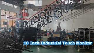 10-Zoll-Industrie-Touchscreen-Monitor mit hoher Helligkeit