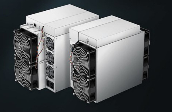 Neuer Bitcoin-Bergmann S19 XP 141th/S mit übertakten P.S., um Hashrate 200th/S zu maximieren