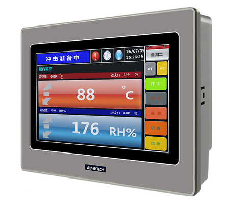 EtherCAT stützte industriellen Bedienfeld-Notaus und Druckknopf HMI PLC